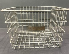 Vintage Wire Gym Locker Basket Swimming Pool Old Number Gold Tag 199