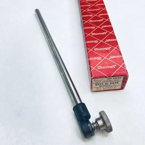 Starrett No. 655C or 657J Gage Holding Rod with Box - USA- NEW