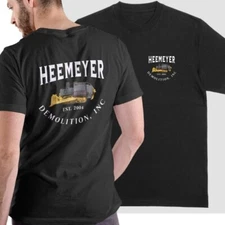 Bulldozer Design Shirt, Heemeyer Short Sleeve T-shirt for Men, Women