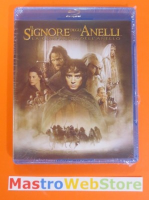 IL SIGNORE DEGLI ANELLI -LA COMPAGNIA DELL'ANELLO-BLU-RAY DVD