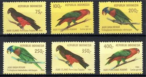 INDONESIA 1980 SC#1104-6 & SC#1104Aa, b, c MNH
