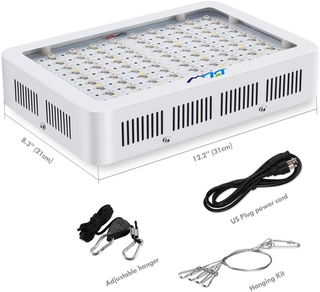 1000W LED Grow Light Full Spectrum, High PAR Value Triple-Chips Indoor LED Plant