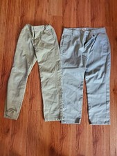 2 Pairs Boys Pants Size 10/12