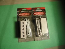 RADIO SHACK 4-PIN RJ-11/RJ-14 FIVE OUTLET MODULAR TELEPHONE PLUG ADAPTER 279-012