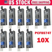 10X IIC I2C Serial Interface Board Module LCD 1602 2004 For Arduino PCF8574T USA