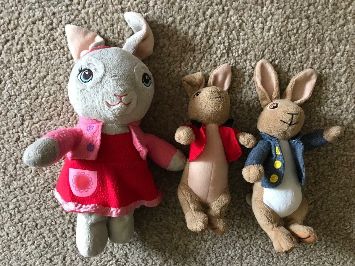 PETER RABBIT TALKING LILY Small Peter Rabbit Benjamin Bunny