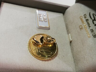 Ciondolo In Oro Giallo 18kt A Cuore Bombato Double Face - Gioielleria - Foto 6