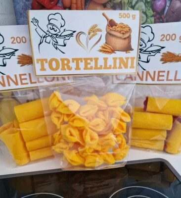 MARKENLOS Filz Tortellini Cannelloni Spielküche Kaufladen Filz Spielzeug HANDGEMACHT