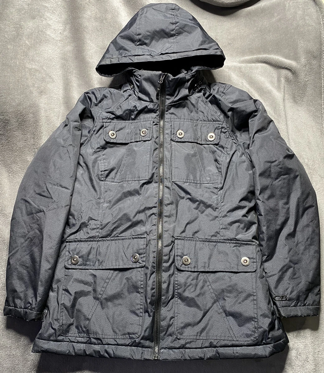 Womens jacket hotsell with removable hood