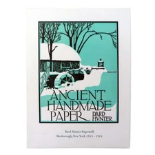 Ancient Handmade Paper Dard Hunter Papermill / 2010