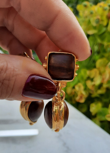 Boucles d'oreilles GAS cœur et tête de mort 💀 (Neuf (Voir description