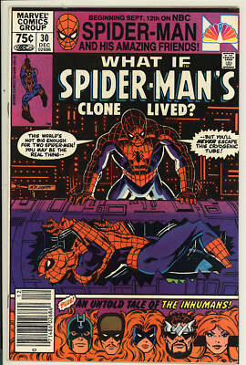 What If? #30 What If Spider-Man's Clone Lived? 1981 VF/NM Newsstand Edition