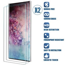 2pcs UV Liquid Tempered Glass Screen Protector For Samsung Galaxy Note 10 Plus