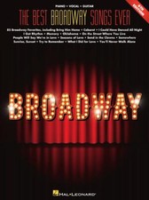 The Best Broadway Songs Ever - 6th Edition Piano/Vocal/Guitar Songbook