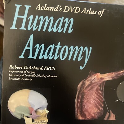 Acland's DVD Atlas of Human Anatomy 6-DVD Box Set Learn Physiology