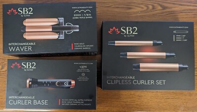 LOT OF 3 SB2 BY SUTRA ASSORTED HAIR CURLER PRODUCTS   **SEE DESCRIPTION**