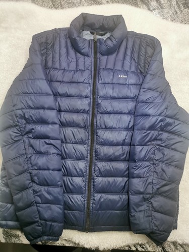 donna karan packable down jacket