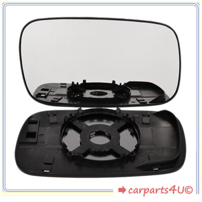 SPIEGELGLAS AUßENSPIEGEL FÜR SAAB 93 9-3 1998-2002 BEHEIZBAR RECHTS KONVEX