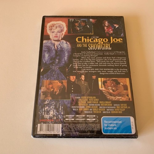 CHICAGO JOE AND THE SHOWGIRL DVD Kiefer Sutherland, Patsy Kensit New & Sealed - Picture 2 of 2