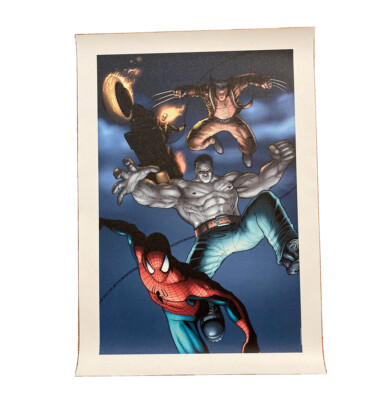 Fear Itself: Fearsome Four #2 Limited Ed Giclee on Canvas by Simon Bisley Marvel