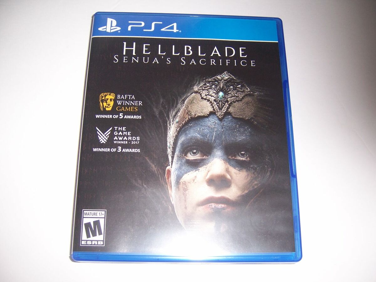 Hellblade: Senua's Sacrifice PS4 PAL Replacement Box Art Insert Inlay Cover  Only