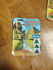 *Misprint* Still In Box Vintage Unbranded "Pyramid Puzzler" rubiks