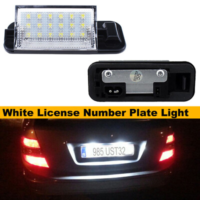 Canbus White 18SMD LED License Plate Light Lamp for BMW3 Series E36 318i 320i