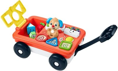 Neu Mattel Fisher-Price Lernspaß Bollerwagen (D) 11723985 Lernspaß