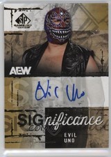 2025 SP Game Used AEW SIGnificance Evil Uno #SIG-EU Auto