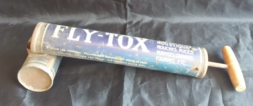pulvérisateur insecticide fly-tox france vintage - Photo 4/4