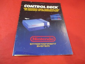 Nintendo System Console, Mario/Duck Hunt, Zapper, NES Advantage Manual Booklets