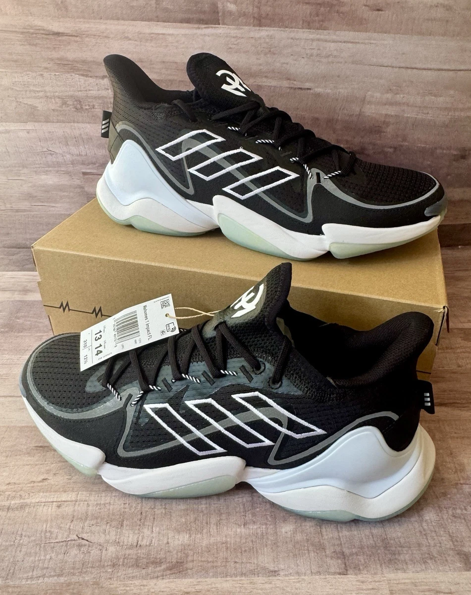 Adidas Mahomes 1 Impact FLX Black White for sale | eBay