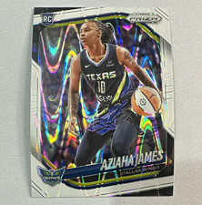 Panini 2025 Prizm WNBA Aziaha James RC Rookie Dallas Wings #83