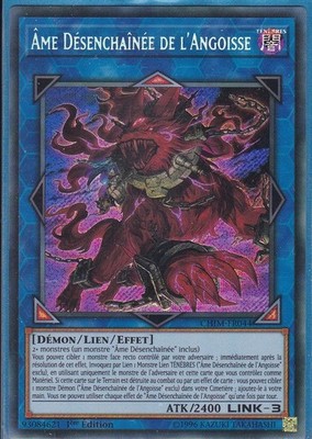 Yu-Gi-Oh! Entfesselte Seele der Angst CHIM-FR044 1. Auflage Secret WIE NEU!