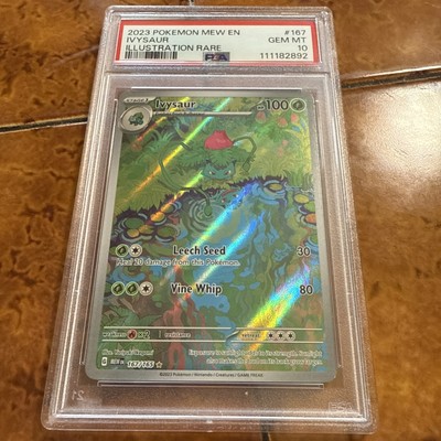 PSA 10 Ivysaur SV 151 Illustration Rare 167/165 Pokemon English