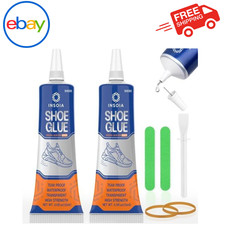 Shoe Glue Sole Repair Kit, Heavy Duty Shoe Adhesive, Waterproof, Flexible, Clear
