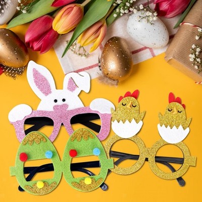 Ostern Party Brille Kostüm Brillengestell lustige Tierbrille Party Gastgeschenke