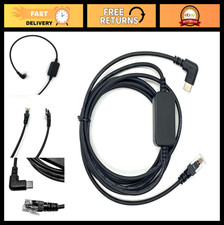 Uniden USB-C to RJ11 Power Cord for Radar Detectors Including R8w, R8, R7, R4w,