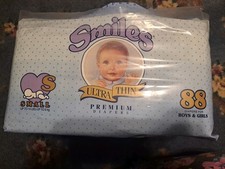Vintage Smiles Ultra Thin Premium Diapers With Muppet Babies Tape Panel
