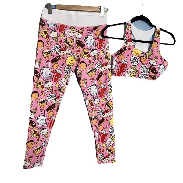 Gym Workout Pants And Top. Size L.#R