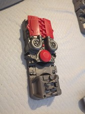 Hot Wheels 2018 Red Gray Track Power Booster Motorized Launcher GGF92 TESTED