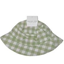 Tommy Bahama Kids Infant Gingham Sun Hat 3-6 Mo Blue NWT