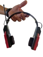 vintage Electro Brand AM/FM headphone radio receiver