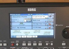 Nuovo 7" per Korg PA600 PA600QT PA900 pannello display LCD e digitalizzatore touch screen