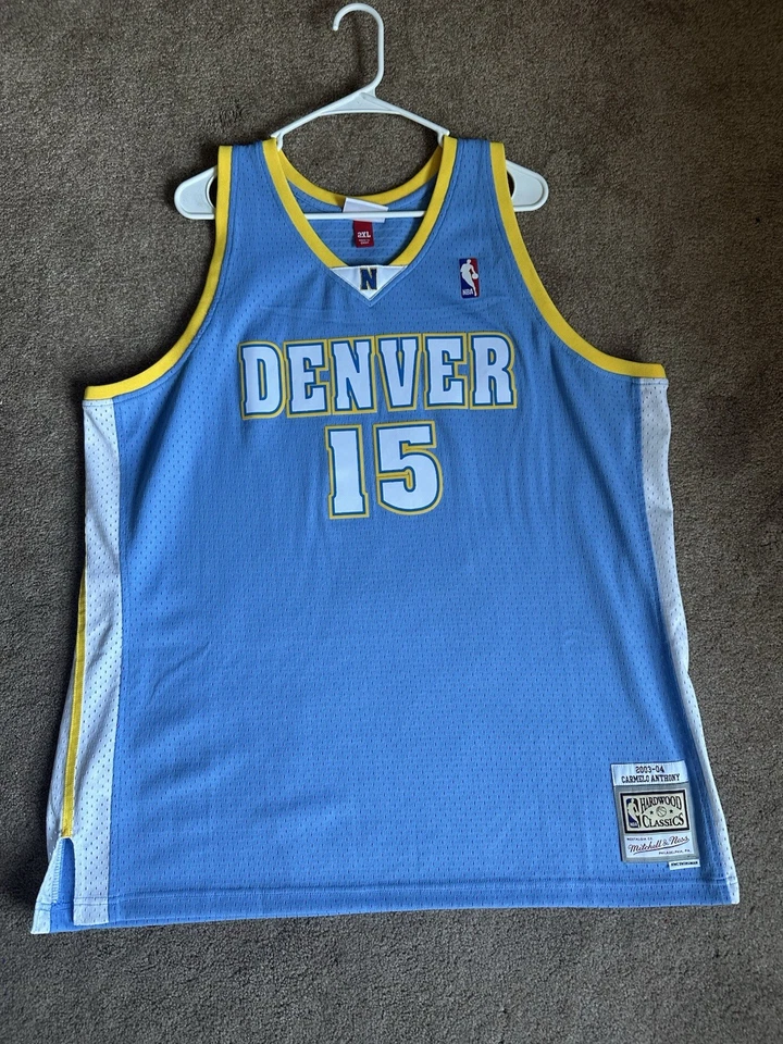 Mitchell & Ness Denver Nuggets Carmelo Anthony Jersey Mens XXL - Image 2 of 4