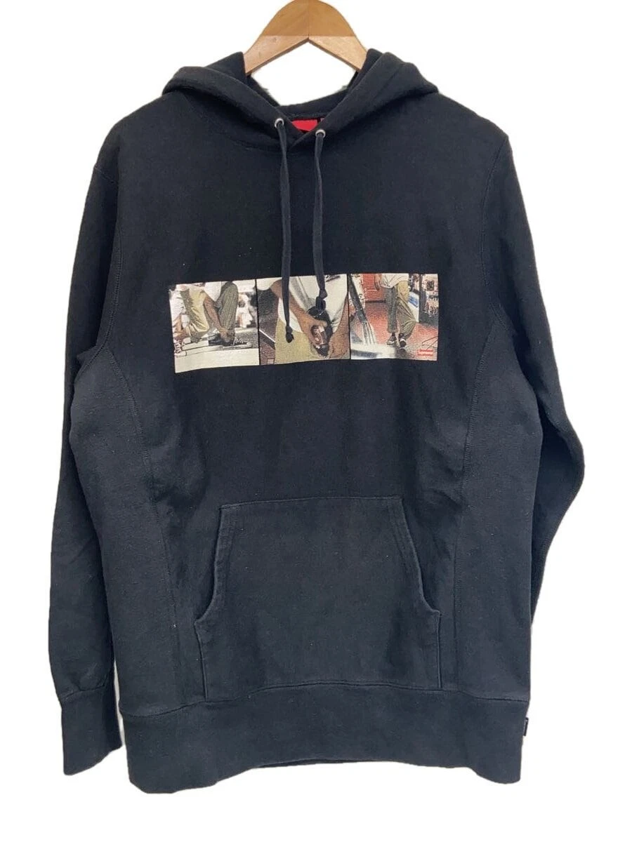 Sweat à capuche Supreme noir L occasion