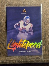 2019 Panini Luminance Lightspeed #8 Julio Jones Falcons
