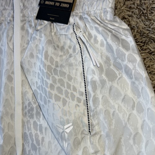 Nike Kobe Woven Snake Print Skirt Women's Size Medium White Silver IB2720-100 - Picture 7 of 9