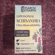 LIPOSOMAL SCHISANDRA BERRY EXTRACT 1200MG   STRESS  ADRENAL BALANCE SUPPLEMENT