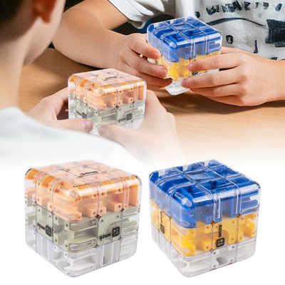 Puzzle Maze Cube,Large Labyrinth 3D Puzzle Maze Cube,Engaging Brain Teaser Toy